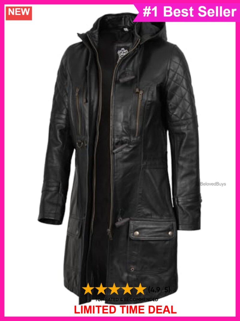 Womens Shearling Leather Jacket Real Lambskin Sherpa Lined Winter Coat